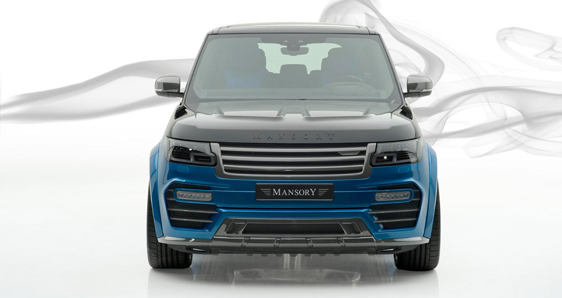 Тюнинг Mansory для Range Rover 2019 2018. Обвес, диски, выхлопная система, интерьер