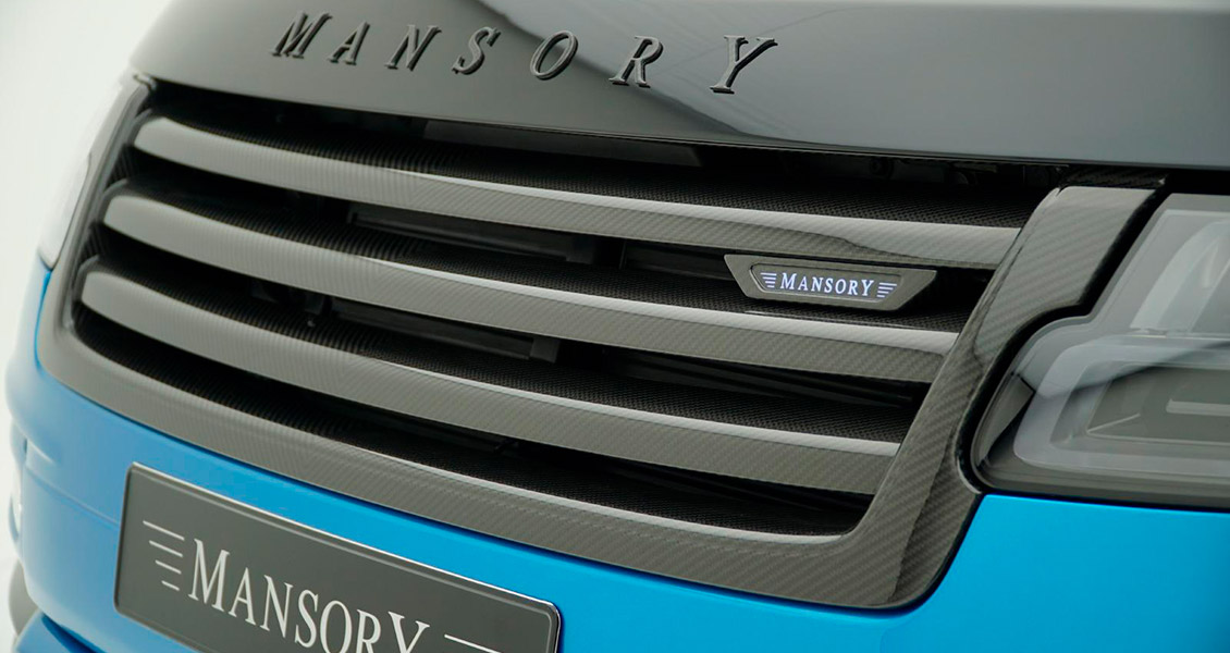 Тюнинг Mansory для Range Rover 2019 2018. Обвес, диски, выхлопная система, интерьер