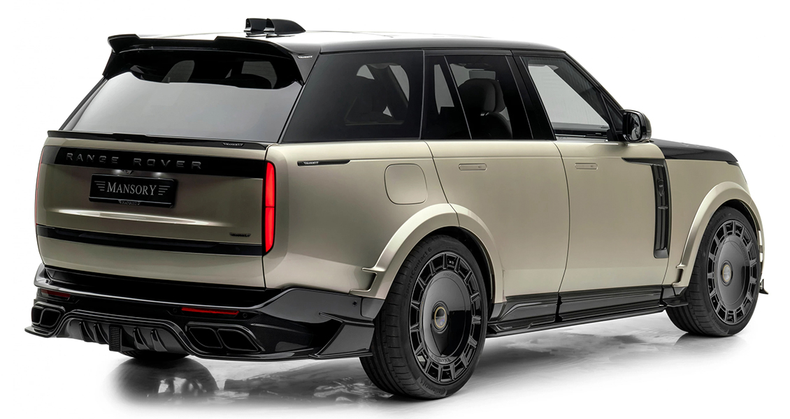 Тюнинг Mansory для Range Rover 2024 2023 2022. Обвес, диски, выхлопная система, интерьер