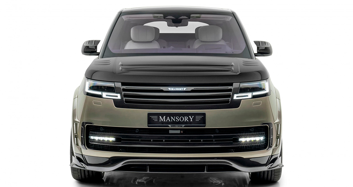 Тюнинг Mansory для Range Rover 2024 2023 2022. Обвес, диски, выхлопная система, интерьер