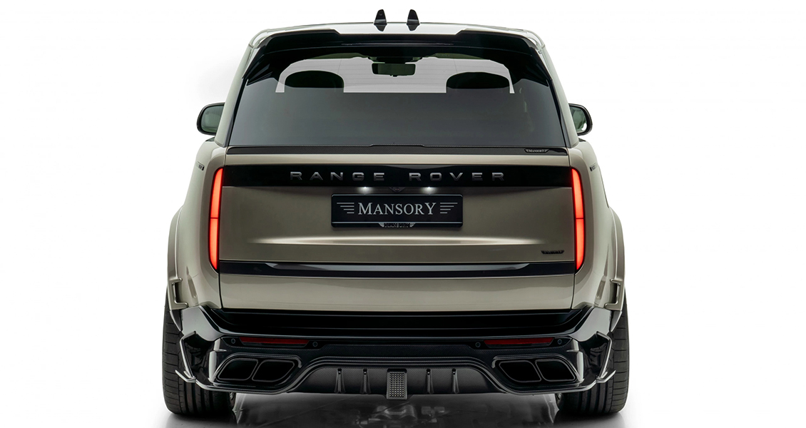 Тюнинг Mansory для Range Rover 2024 2023 2022. Обвес, диски, выхлопная система, интерьер