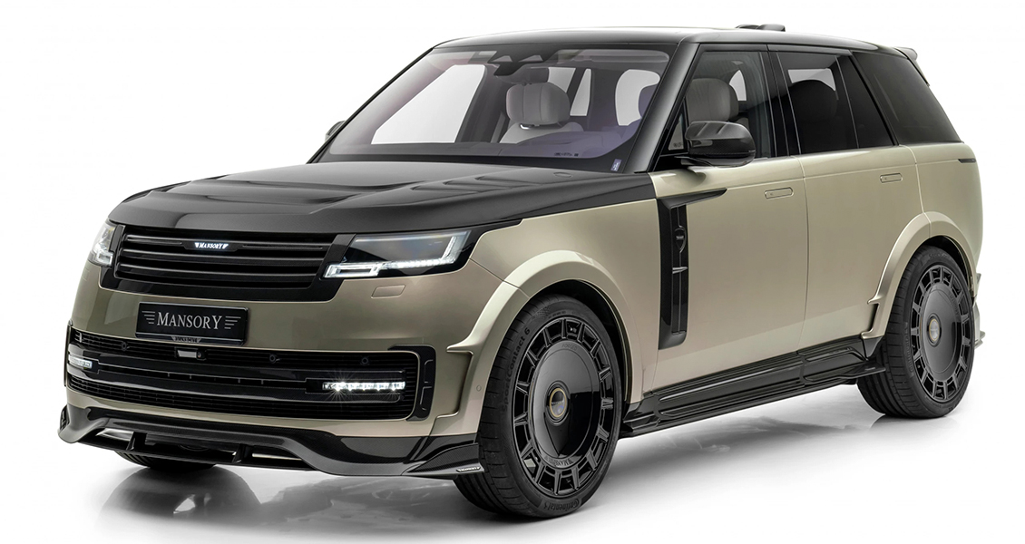Тюнинг Mansory для Range Rover 2024 2023 2022. Обвес, диски, выхлопная система, интерьер