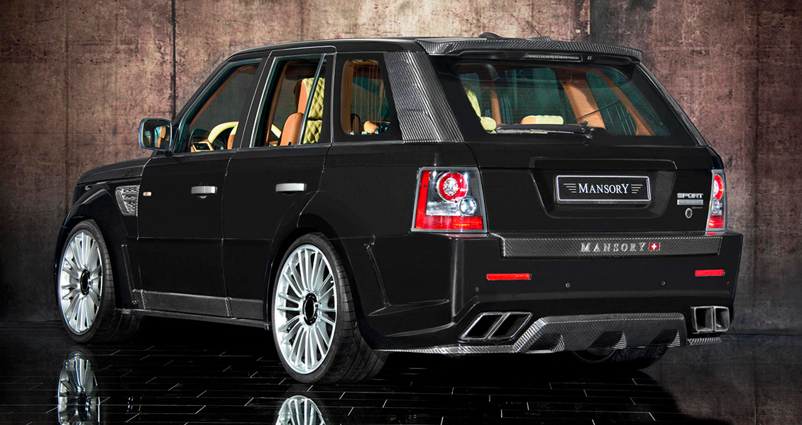 Тюнинг Mansory для Range Rover Sport 2012 2011 2010 2009. Обвес, диски, выхлопная система, интерьер