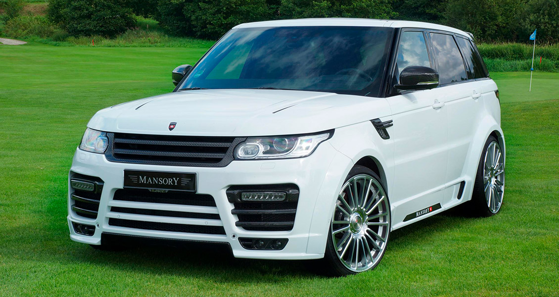 Тюнинг Mansory для Range Rover Sport 2017 2016 2015 2014. Обвес, диски, выхлопная система, интерьер