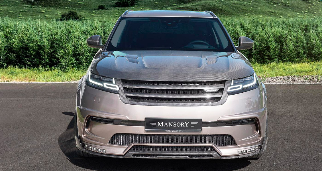 Тюнинг Mansory для Range Rover Velar. Обвес, диски, выхлопная система, интерьер