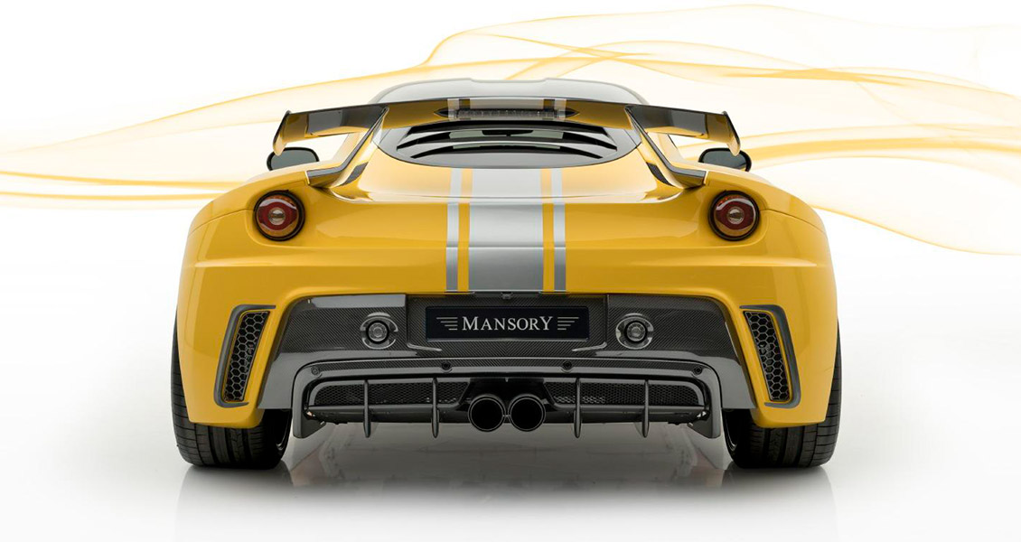 Тюнинг Mansory для Lotus Evora GTE Final Edition. Обвес, диски, выхлопная система, интерьер