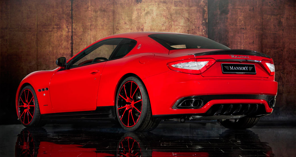 Тюнинг Mansory для Maserati Gran Turismo. Обвес, диски, выхлопная система, интерьер