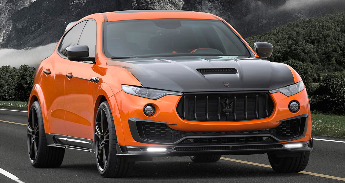 Тюнинг Mansory для Maserati Levante. Обвес, диски, выхлопная система, интерьер