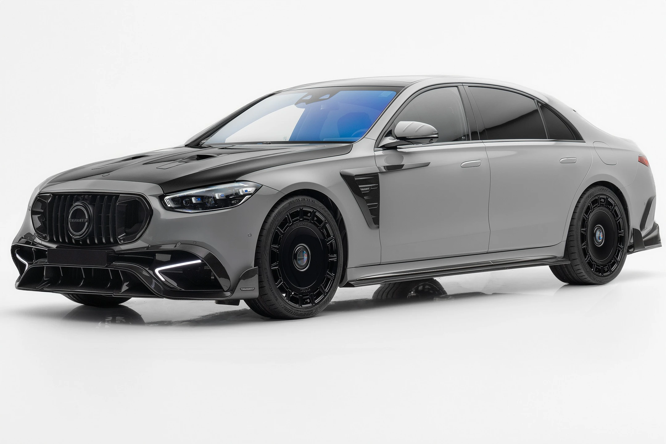 Тюнинг Mansory для Mercedes S W223 2021 2022. Обвес, диски, выхлопная система, интерьер