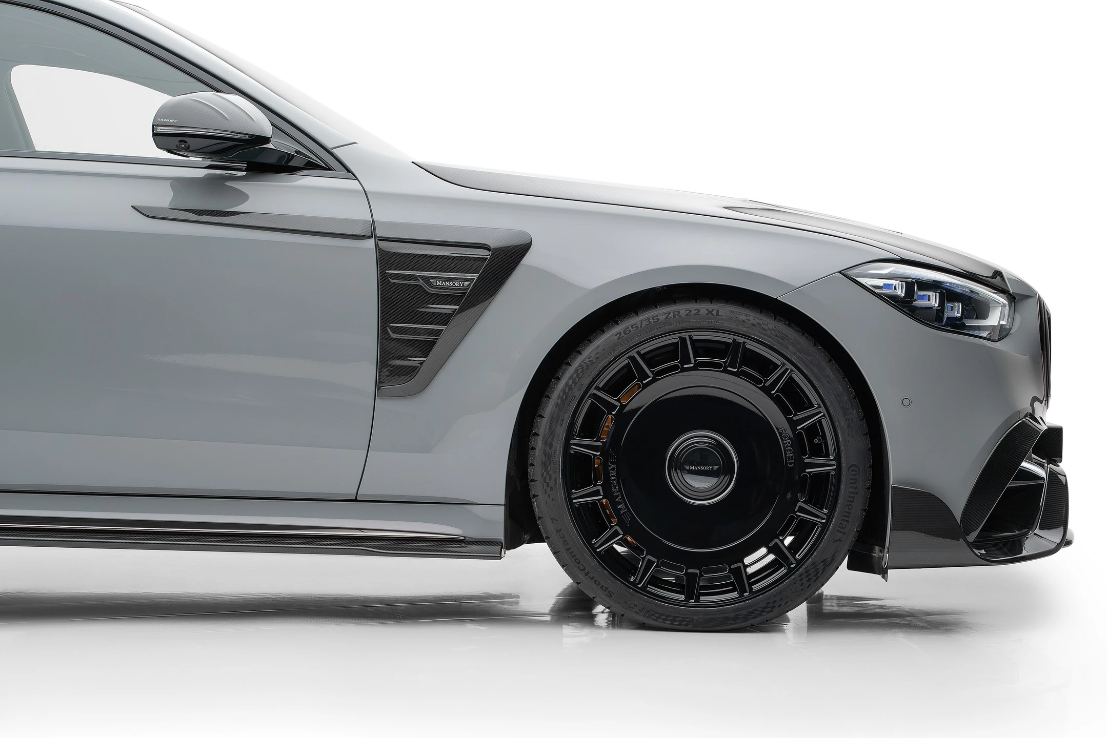 Тюнинг Mansory для Mercedes S W223 2021 2022. Обвес, диски, выхлопная система, интерьер