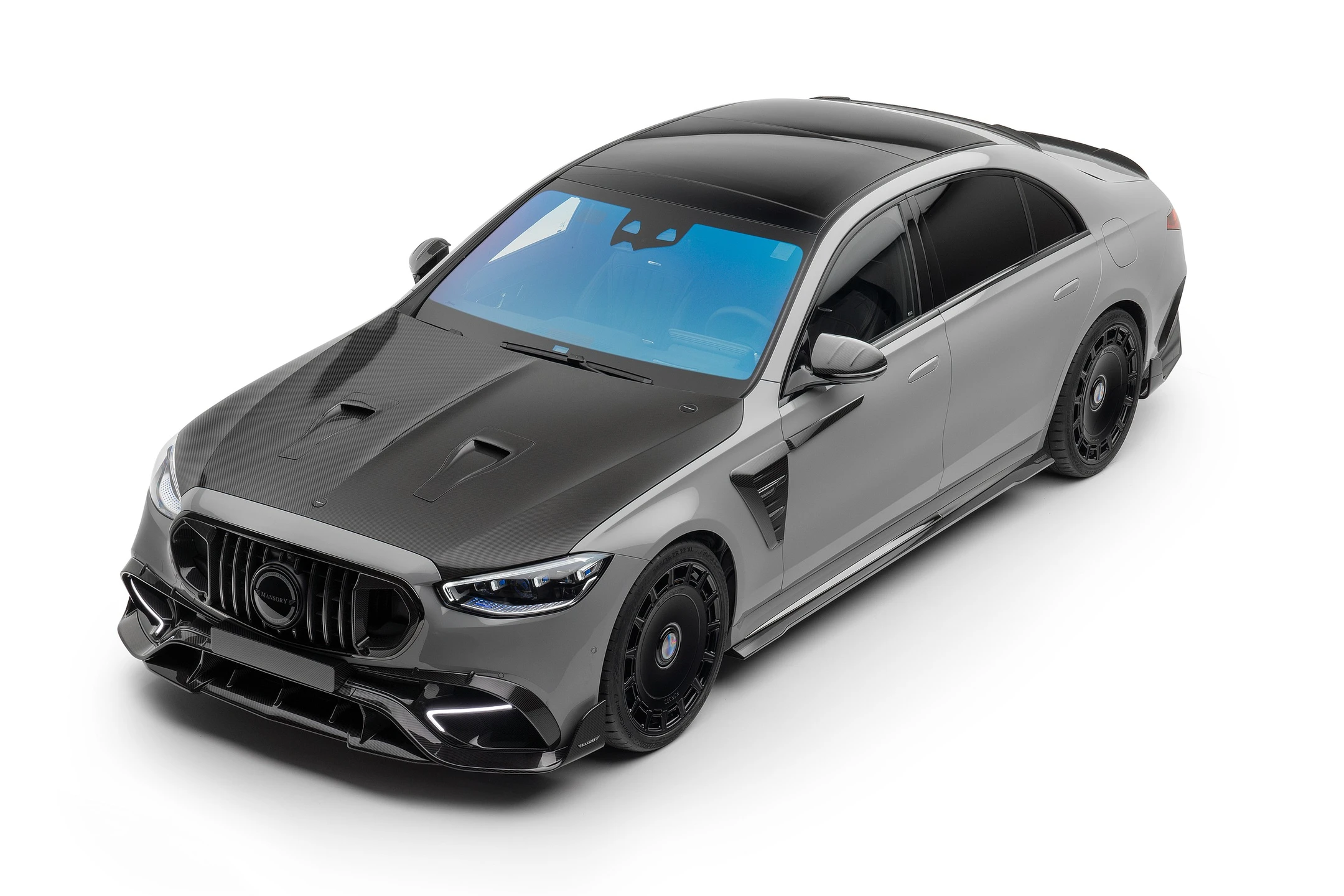 Тюнинг Mansory для Mercedes S W223 2021 2022. Обвес, диски, выхлопная система, интерьер