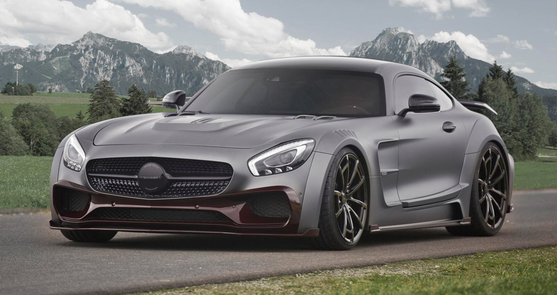 Тюнинг Mansory для Mercedes AMG GT C190. Обвес, диски, выхлопная система, интерьер