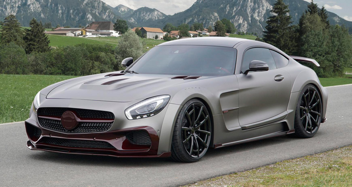 Тюнинг Mansory для Mercedes AMG GT C190. Обвес, диски, выхлопная система, интерьер