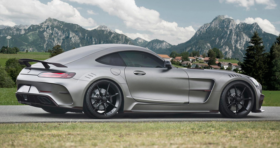 Тюнинг Mansory для Mercedes AMG GT C190. Обвес, диски, выхлопная система, интерьер