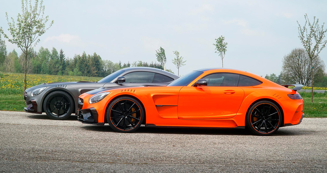 Тюнинг Mansory для Mercedes AMG GT C190. Обвес, диски, выхлопная система, интерьер