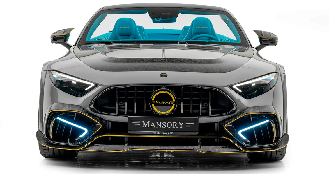 Тюнинг Mansory для Mercedes SL R232 2022 2023 2024. Обвес, диски, выхлопная система, интерьер