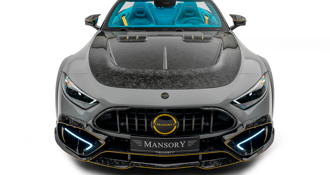 Тюнинг Mansory для Mercedes SL R232 2022 2023 2024. Обвес, диски, выхлопная система, интерьер