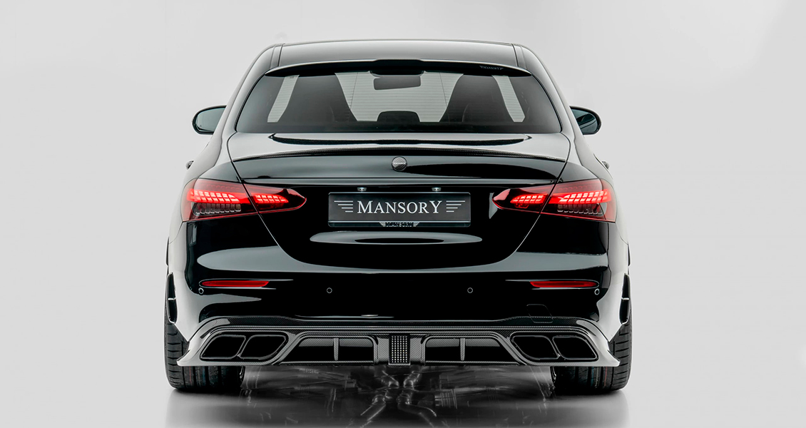 Тюнинг Mansory для Mercedes E63 W213 2021 2022 2023. Обвес, диски, выхлопная система, интерьер
