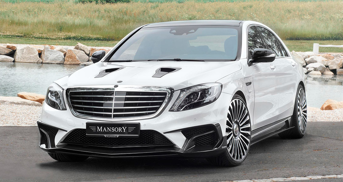 Тюнинг Mansory для Mercedes S W222 2017 2016 2015 2014. Обвес, диски, выхлопная система, интерьер