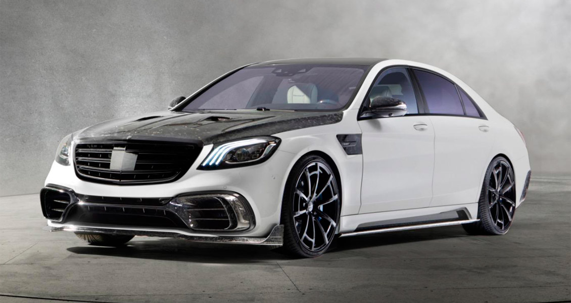 Тюнинг Mansory для Mercedes S W222 2018 2019 2020. Обвес, диски, выхлопная система, интерьер