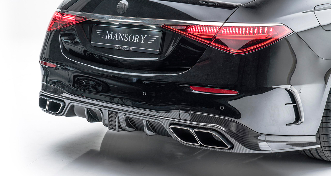 Тюнинг Mansory для Mercedes S W223 2021 2022. Обвес, диски, выхлопная система, интерьер