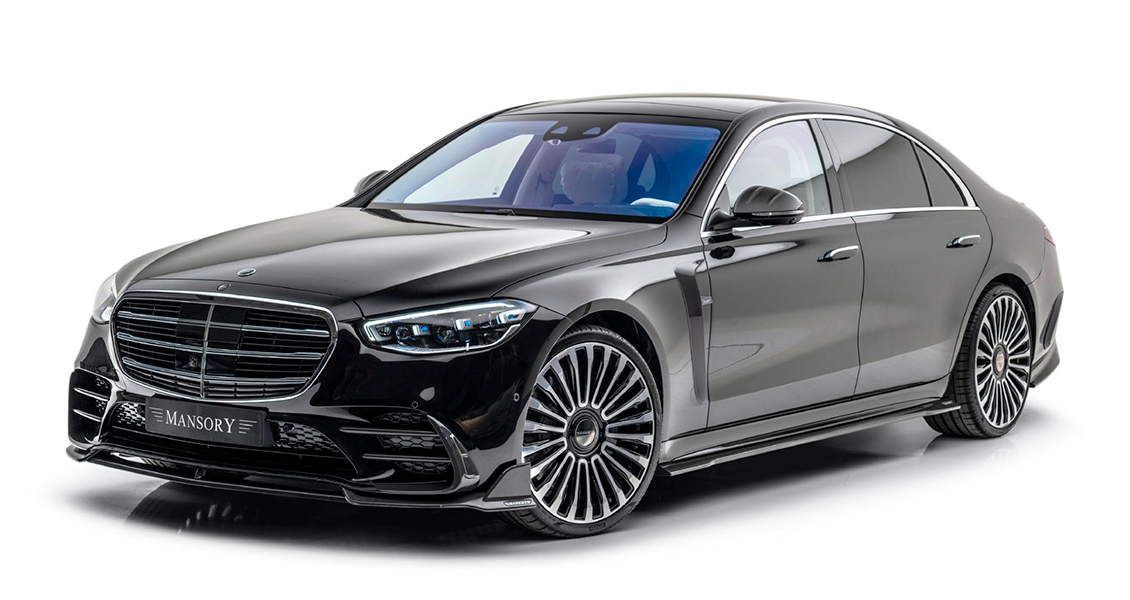 Тюнинг Mansory для Mercedes S W223 2021 2022. Обвес, диски, выхлопная система, интерьер