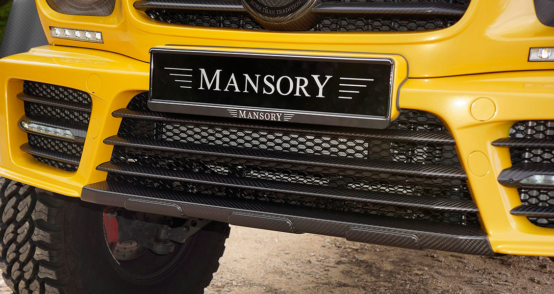 Тюнинг Mansory Gronos для Mercedes G63 6x6 W463. Обвес, диски, выхлопная система, интерьер