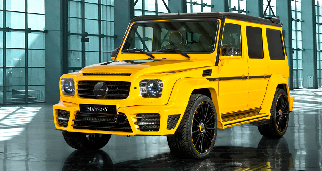 Тюнинг Mansory для Mercedes G63 Gronos W463. Обвес, диски, выхлопная система, интерьер