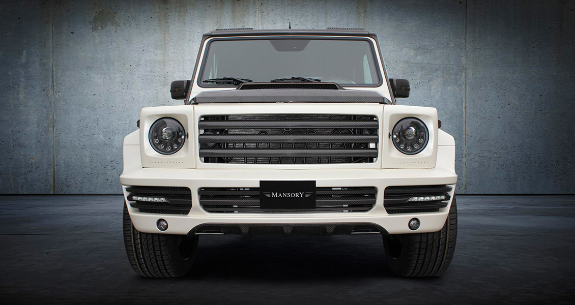 Тюнинг Mansory Softkit для Mercedes G500 G63 W463. Обвес, диски, выхлопная система, интерьер