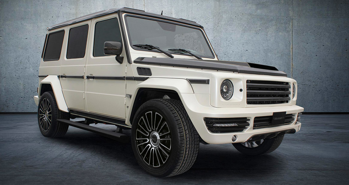 Тюнинг Mansory Softkit для Mercedes G500 G63 W463. Обвес, диски, выхлопная система, интерьер