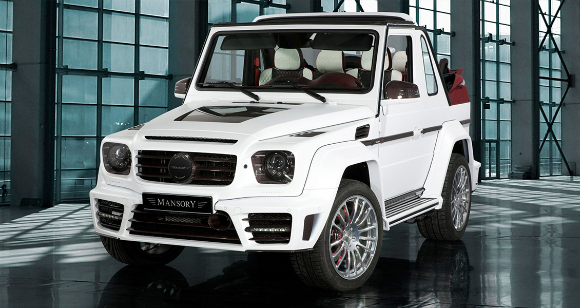 Тюнинг Mansory Sperana для Mercedes G63 W463. Обвес, диски, выхлопная система, интерьер