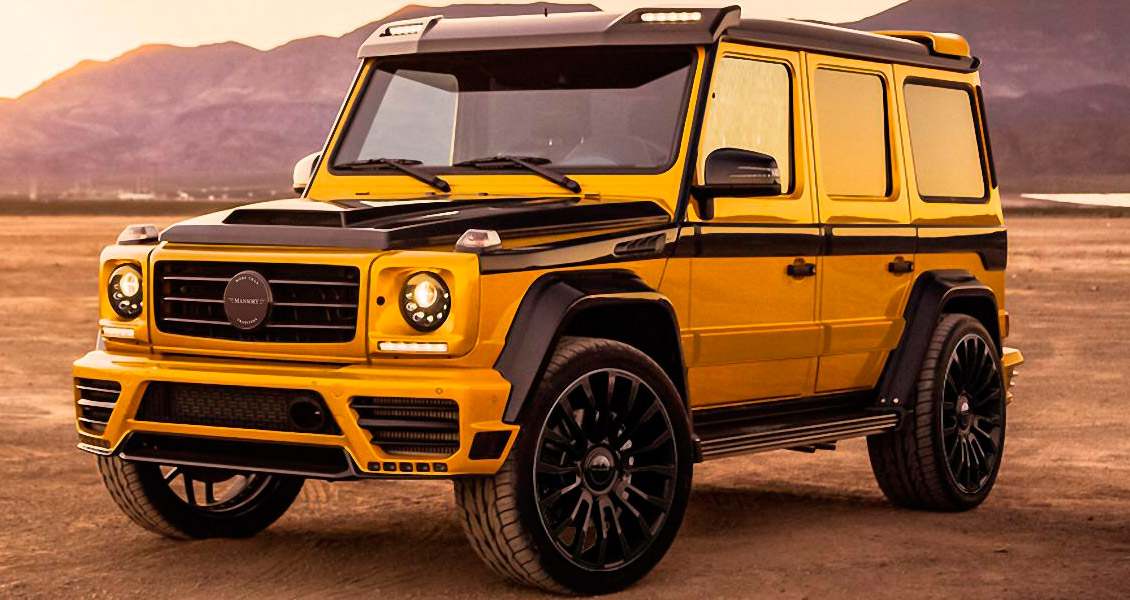 Тюнинг Mansory Wide для Mercedes G63 W463. Обвес, диски, выхлопная система, интерьер