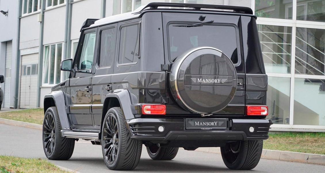 Тюнинг Mansory Wide для Mercedes G63 W463. Обвес, диски, выхлопная система, интерьер