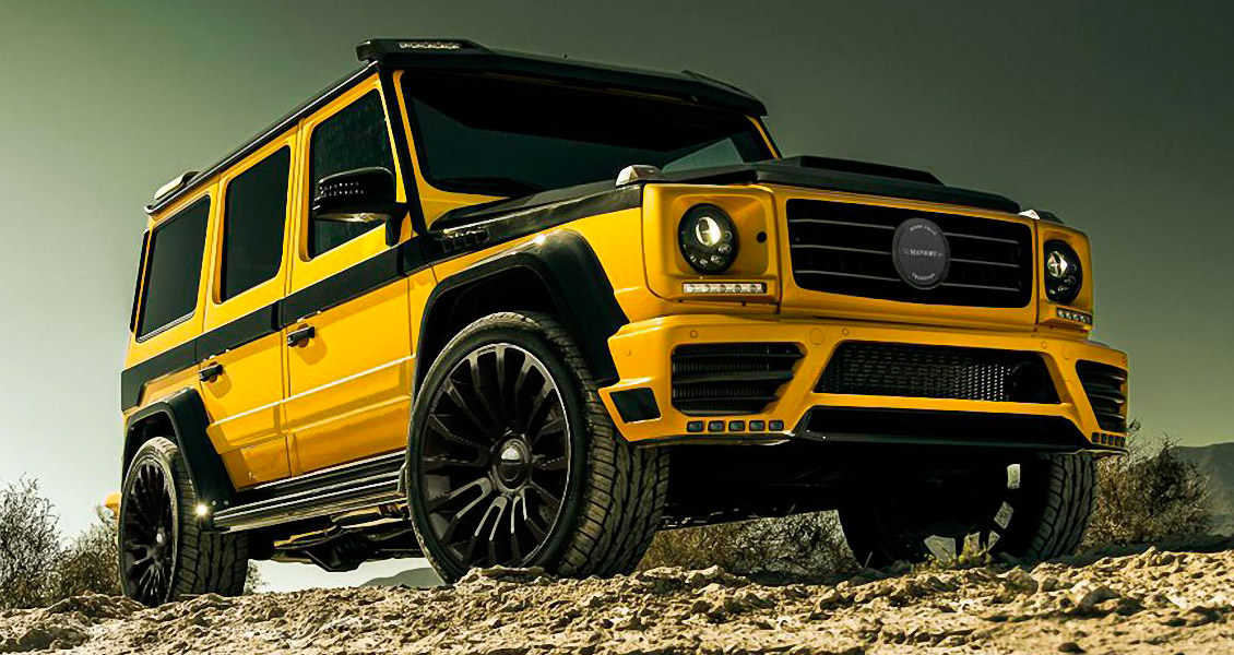 Тюнинг Mansory Wide для Mercedes G63 W463. Обвес, диски, выхлопная система, интерьер