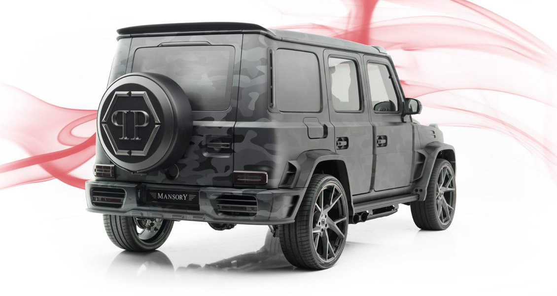 Тюнинг Mansory для Mercedes G63 W463A W464 2019 2020. Обвес, диски, выхлопная система, интерьер