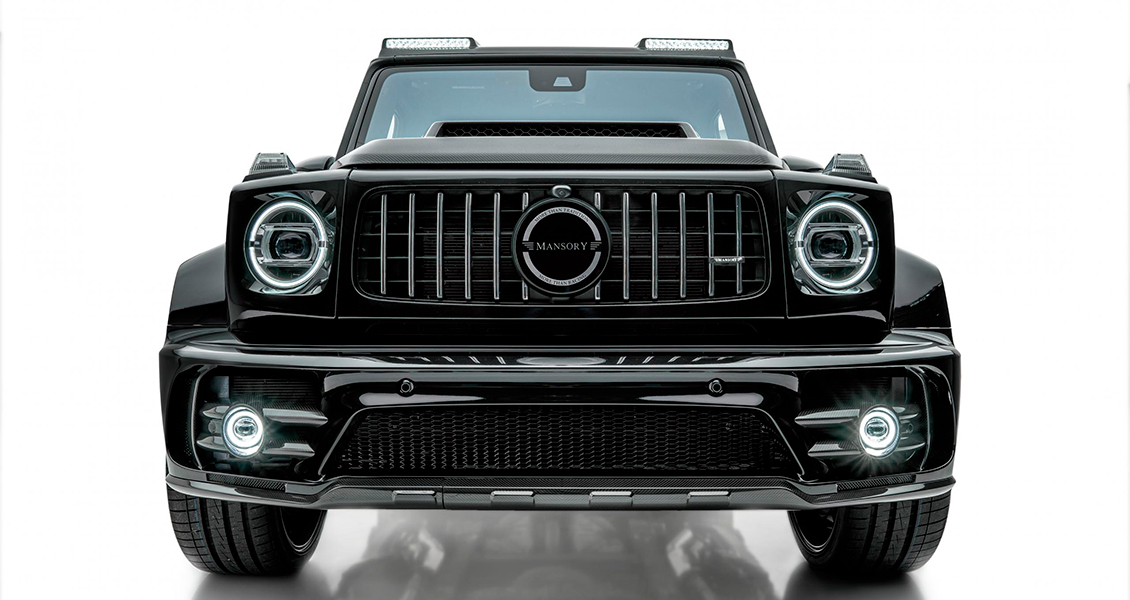 Тюнинг Mansory для Mercedes G63 W463A W464 2019 2020. Обвес, диски, выхлопная система, интерьер