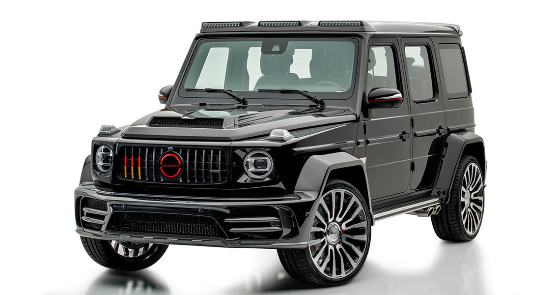 Тюнинг Mansory для Mercedes G63 W463A W464 2019 2020. Обвес, диски, выхлопная система, интерьер