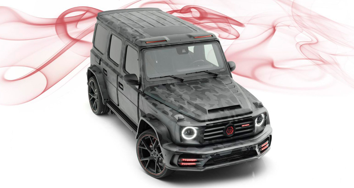 Тюнинг Mansory для Mercedes G63 W463A W464 2019 2020. Обвес, диски, выхлопная система, интерьер