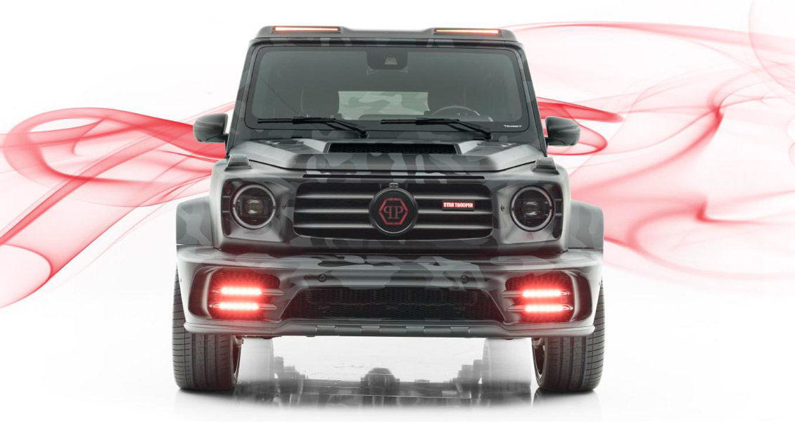 Тюнинг Mansory для Mercedes G63 W463A W464 2019 2020. Обвес, диски, выхлопная система, интерьер