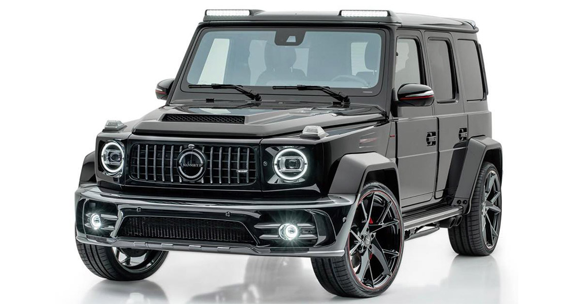 Тюнинг Mansory для Mercedes G63 W463A W464 2019 2020. Обвес, диски, выхлопная система, интерьер