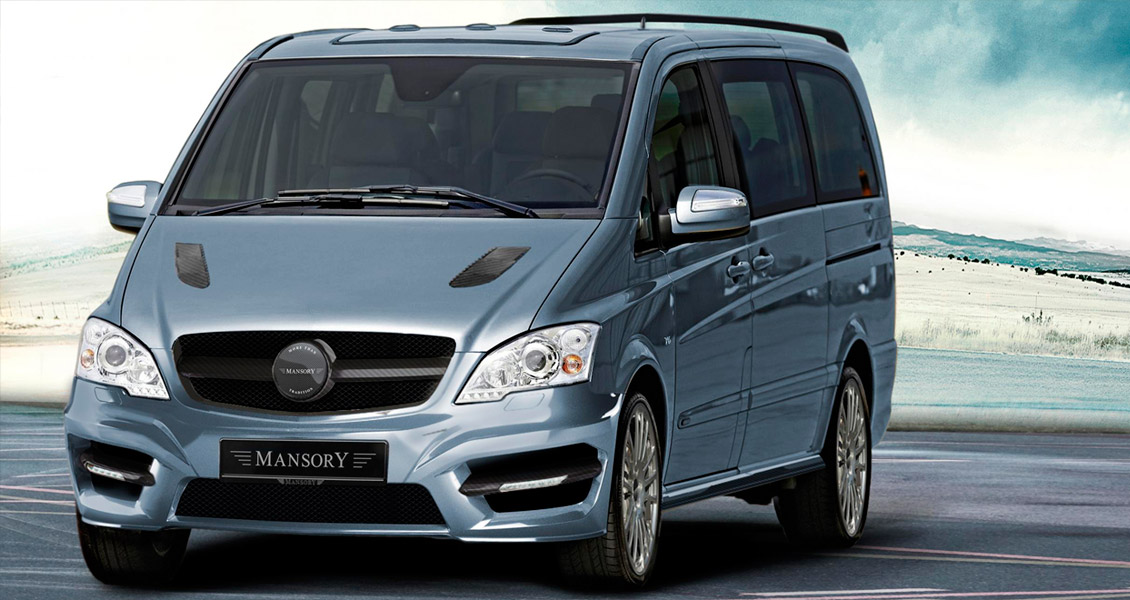 Тюнинг Mansory для Mercedes Viano W639. Обвес, диски, выхлопная система, интерьер