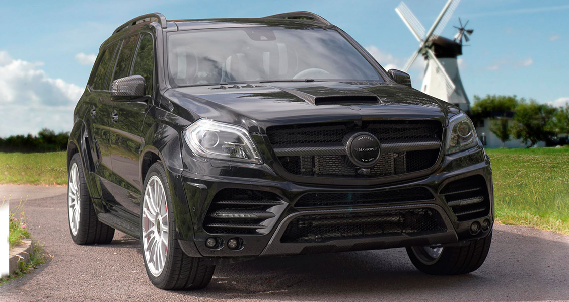 Тюнинг Mansory для Mercedes GL X166 2015 2014 2013. Обвес, диски, выхлопная система, интерьер