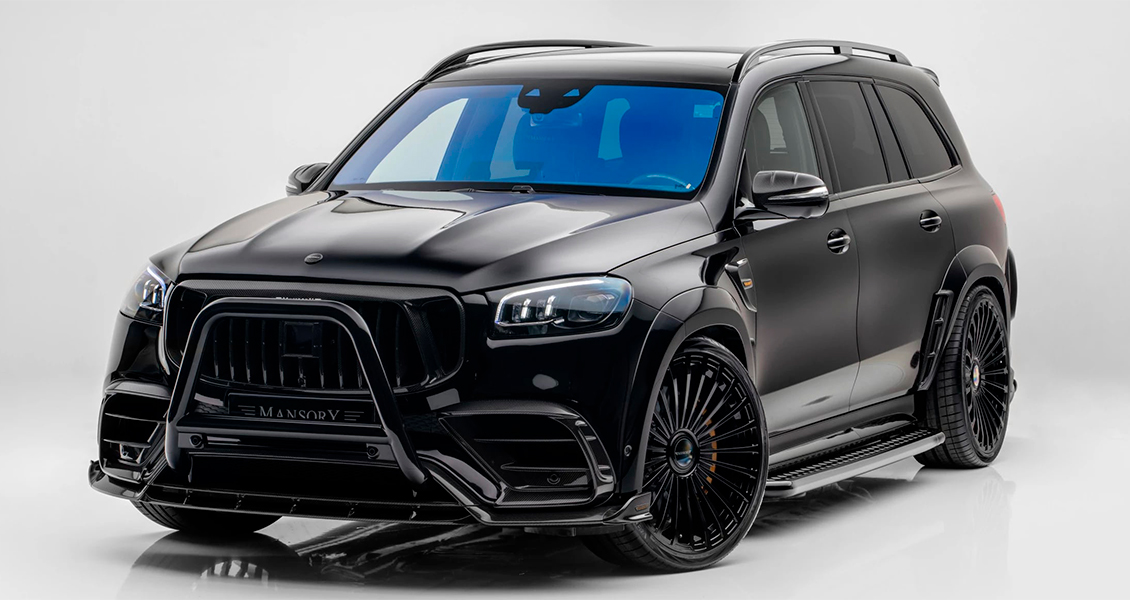 Тюнинг Mansory для Mercedes GLS63 AMG X167 2020 2021 2022. Обвес, диски, выхлопная система, интерьер