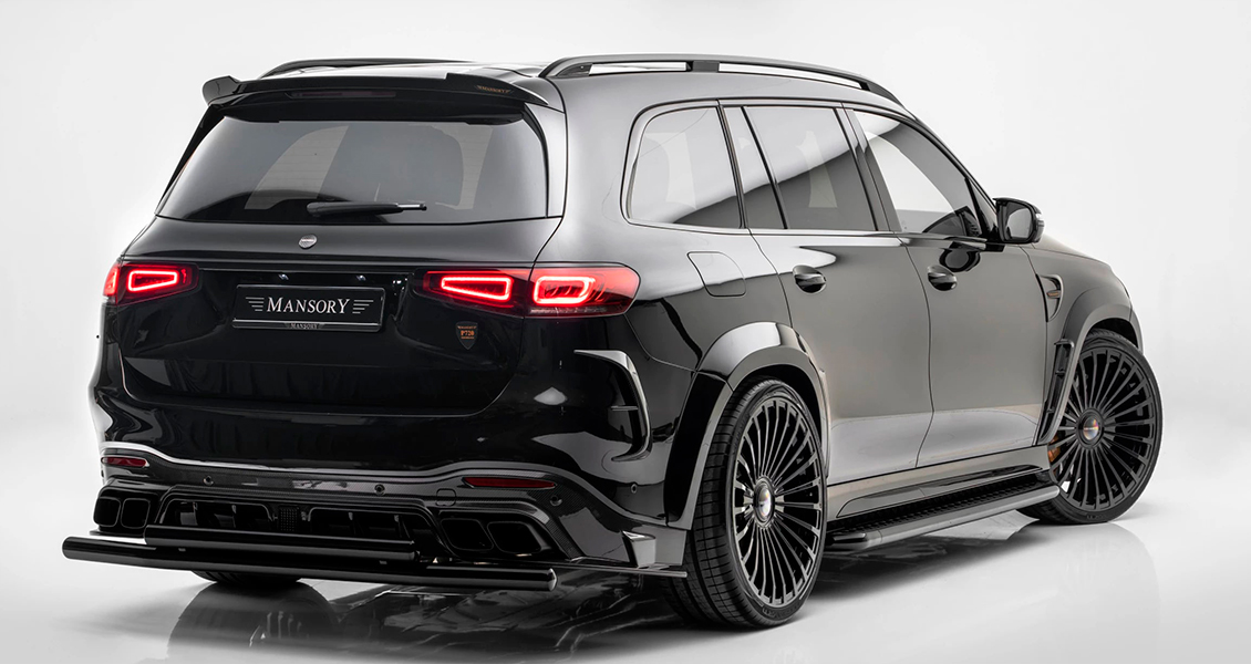 Тюнинг Mansory для Mercedes GLS63 AMG X167 2020 2021 2022. Обвес, диски, выхлопная система, интерьер