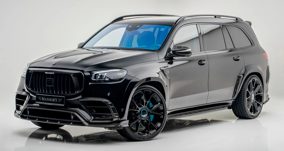 Тюнинг Mansory для Mercedes GLS63 AMG X167 2020 2021 2022. Обвес, диски, выхлопная система, интерьер