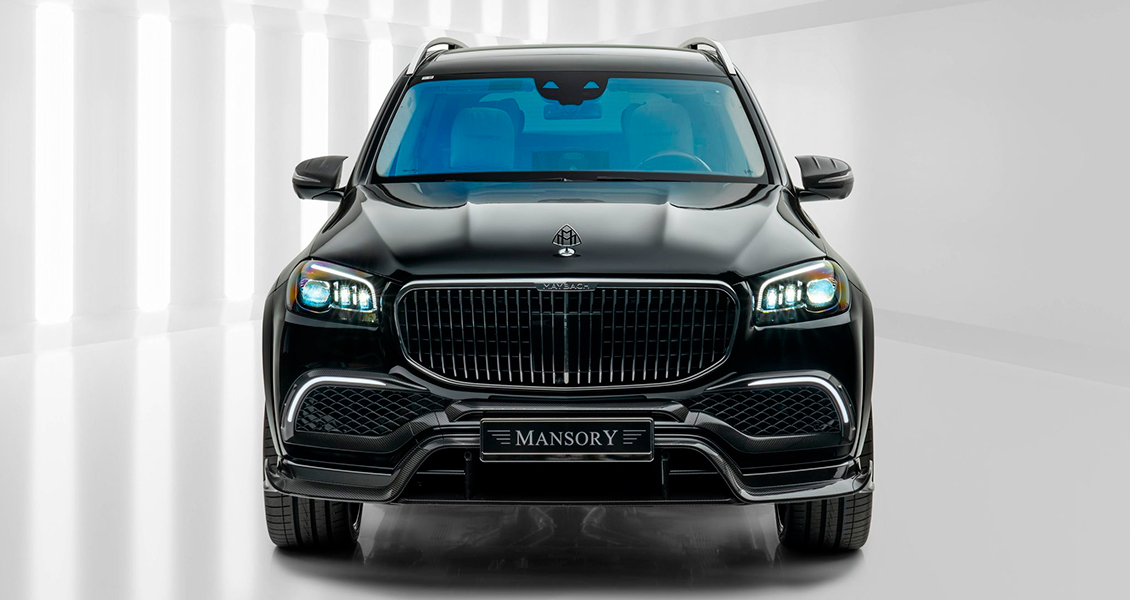 Тюнинг Mansory для Mercedes Maybach GLS X167 2020 2021 2022. Обвес, диски, выхлопная система, интерьер