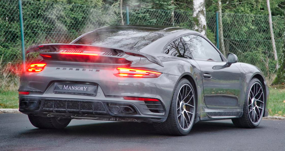 Тюнинг Mansory для Porsche 911 991 Turbo. Обвес, диски, выхлопная система, интерьер