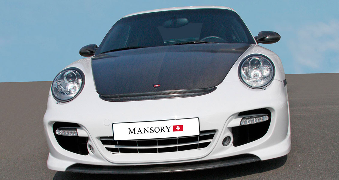 Тюнинг Mansory для Porsche 911 997 Turbo. Обвес, диски, выхлопная система, интерьер