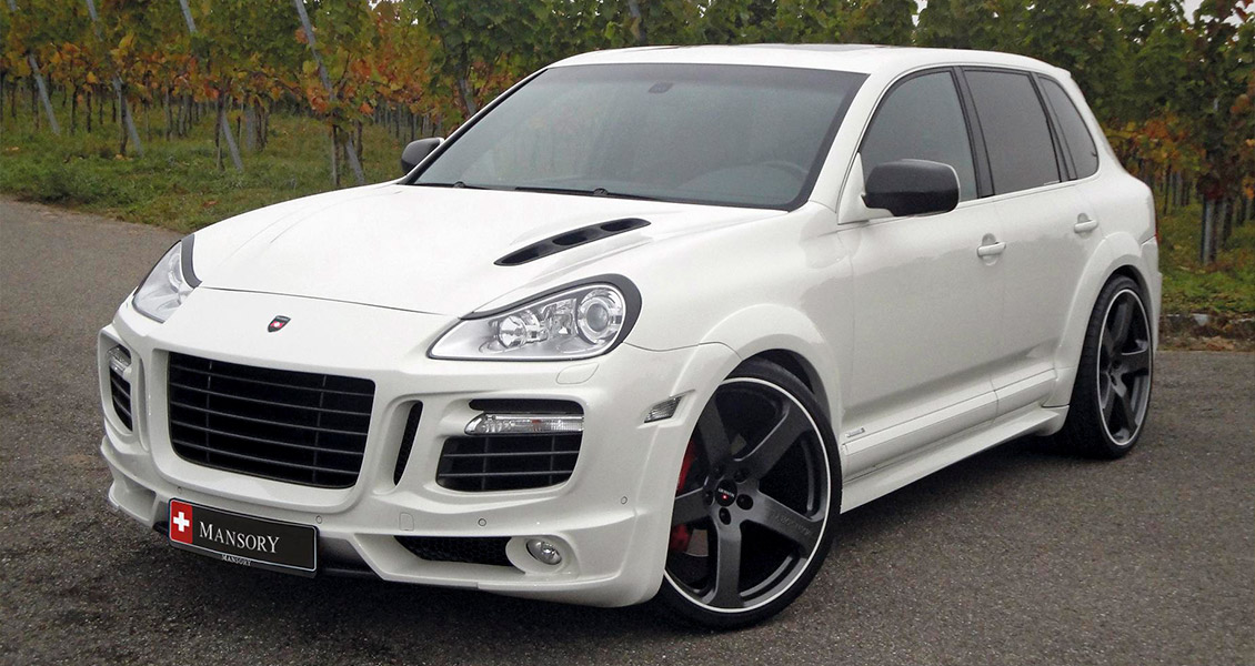 Тюнинг Mansory для Porsche Cayenne 957. Обвес, диски, выхлопная система, интерьер