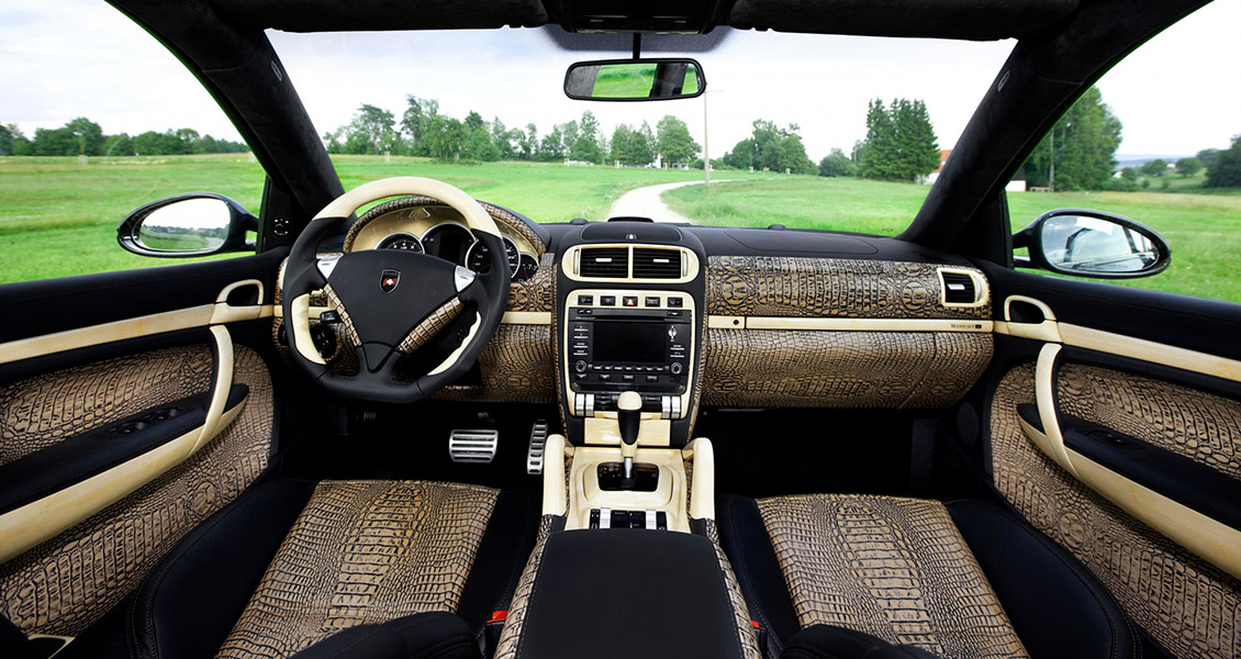 Тюнинг Mansory для Porsche Cayenne 957. Обвес, диски, выхлопная система, интерьер
